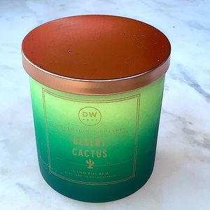 DW HOME CANDLE DESERT CACTUS RICHLY SCENTED 9.1 oz NEW 1 WICK